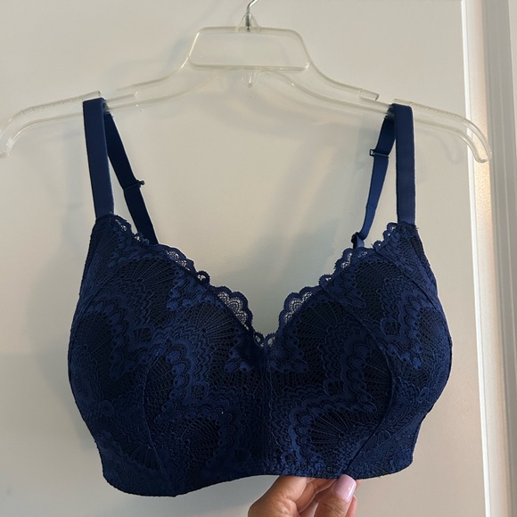 CAMIÓ MÍO • Sapphire Full Coverage Lace Wirefree Bra • 34DD • - Picture 5 of 8